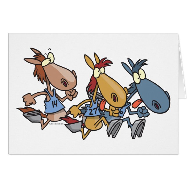 lustiger Cartoon (Vorderseite (Horizontal))