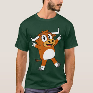 Lustiger Cartoon-Bulle für Jugendliche Jungen Mädc T-Shirt