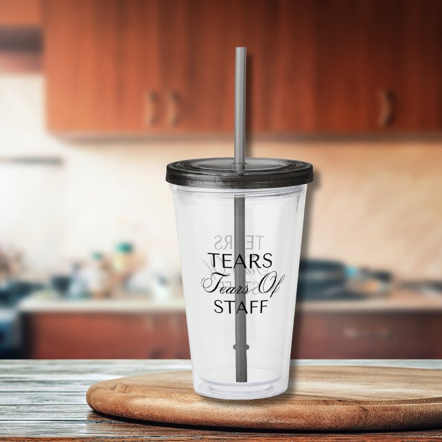 Lustiger Chef der Welt  Acryltrinkbecher (Von Creator hochgeladen)