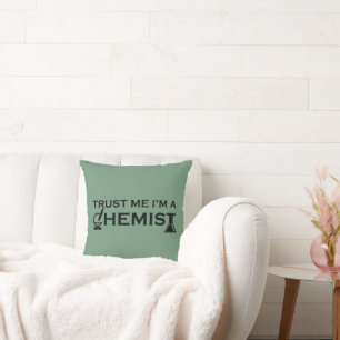 Lustiger Chemiker Chemie-Geschenk  Kissen