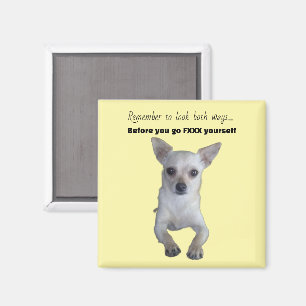 LUSTIGER CHIHUAHUA  MAGNET