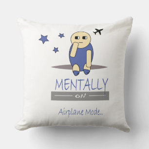 Lustiger Chimy Mental im Flugmodus Baby-Body Kissen