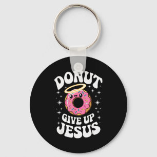 Lustiger Christlicher Donut Süß Glaube Humor Retro Schlüsselanhänger