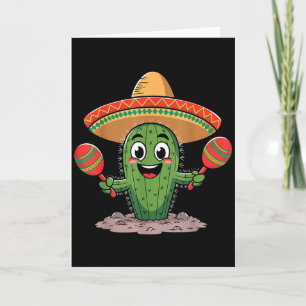 Lustiger Cinco De Mayo Kaktus Liebhaber Humor Für  Karte