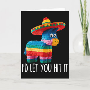 Lustiger Cinco De Mayo Lustiger Pinata Sombrero Hu Karte