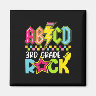 Lustiger Ck Zur Schule Blitz 3. Klasse Rock K Magnet