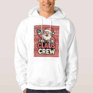 lustiger Claus die Crew Hoodie