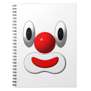 Lustiger Clown Notizblock