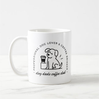 Lustiger Club für Hundebesitzer und Kaffee liebend Kaffeetasse