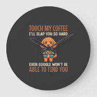 Lustiger Cockapoo Kaffeeliebhaber