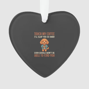 Lustiger Cockapoo Kaffeeliebhaber Ornament