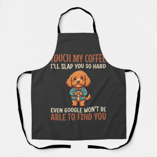Lustiger Cockapoo Kaffeeliebhaber Schürze