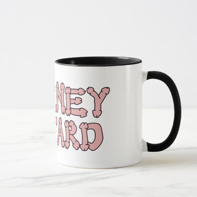 Lustiger Cockneybastard Tasse (Rechts)