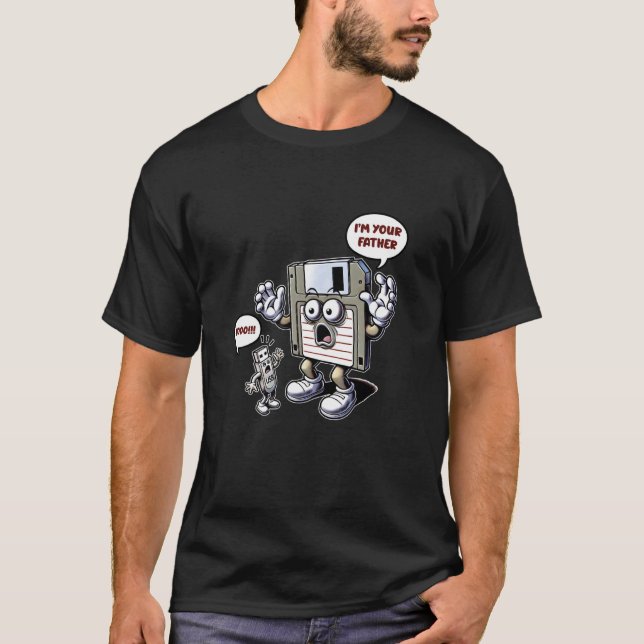 Lustiger Computerspeicherwitz für IT- und Technikp T-Shirt (Vorderseite)