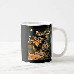 Lustiger cooler Waschbär mit Sonnenbrille, der Piz Kaffeetasse