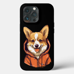 Lustiger Corgi mit Hoodie Case-Mate iPhone Hülle
