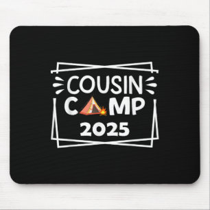 Lustiger Cousin-Camp 2025 Camping-Crew Familienurl Mousepad