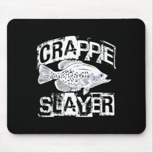 Lustiger Crappie-Angler Süßwasserfisch Geschenk Mä Mousepad