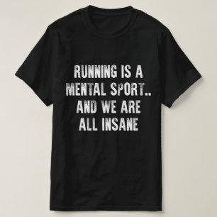 Lustiger Cross-Country-Lauf ist verrückt T-Shirt