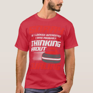 Lustiger Curling-Spieler Sport Curler Geschenk vin T-Shirt