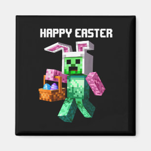 Lustiger Dabbing-Hase Ostern Frohe Ostern Kinder J Magnet