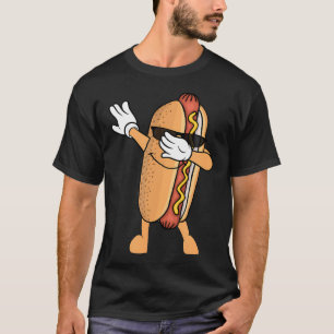 Lustiger Dabbing Hotdog T-Shirt