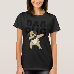 Lustiger Dabbing Pug 2 Classic T-Shirt 980