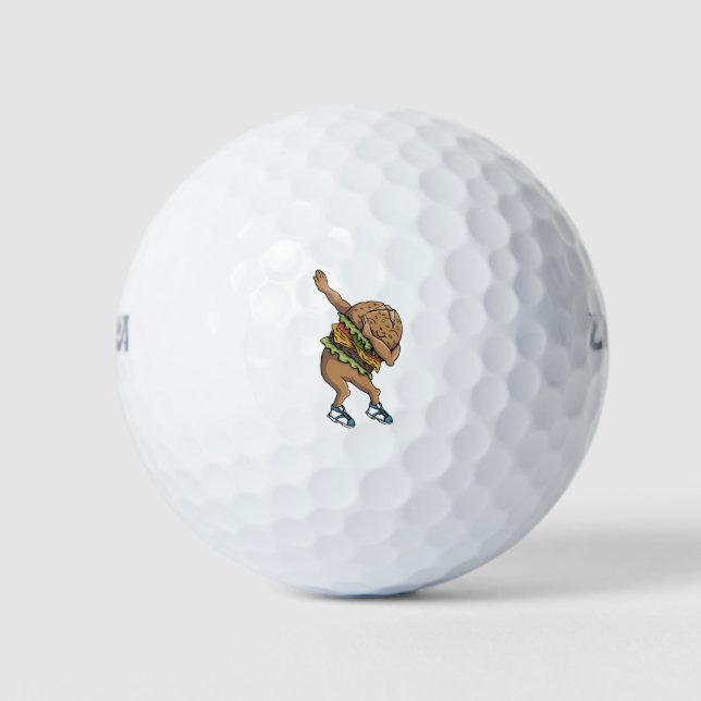 lustiger Dabburger Golfball (Vorderseite)