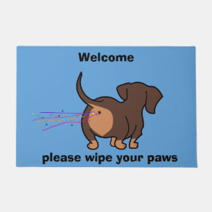 Lustiger Dachshund Fußmatte