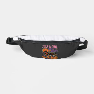 Lustiger Dachshund Halloween Kürbis Hunde Liebhabe Bauchtasche