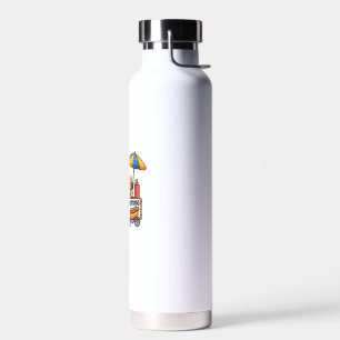 Lustiger Dachshund Hund Doxie Wurst Hotdog Sandwic Trinkflasche