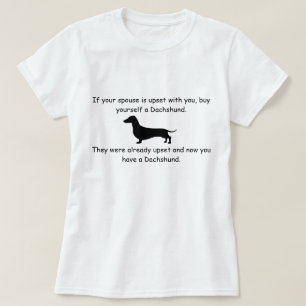 Lustiger Dachshund  T-Shirt