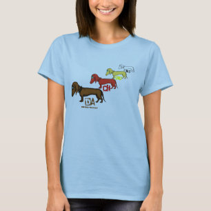 Lustiger Dackel-T - Shirtentwurf T-Shirt
