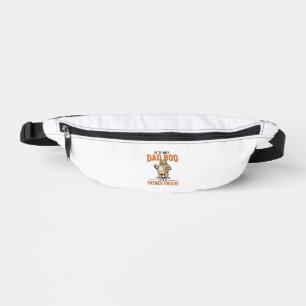 Lustiger Dad Bod Vater Figur Bär Bier Shirt_1 Bauchtasche