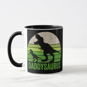 Lustiger Daddy Dinosaur Daddysaurus Vatertag s Tasse