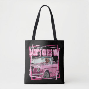 Lustiger Daddy's Home Trump Pink 2024 Holt Amerika Tasche