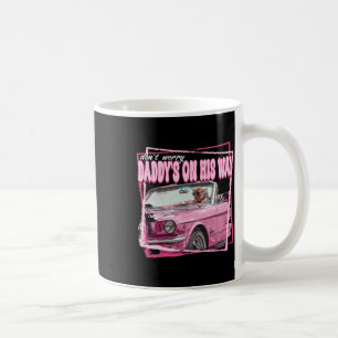 Lustiger Daddy's Home Trump Pink 2024 Take America Kaffeetasse