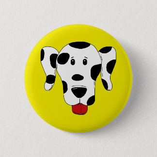 Lustiger Dalmatiner Button
