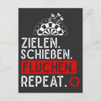 Lustiger Dart Spruch Dartscheiben Probleme Darts M