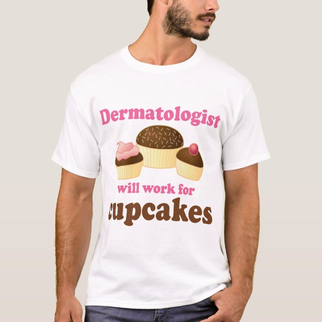 Lustiger Dermatologe T-Shirt (Vorderseite)