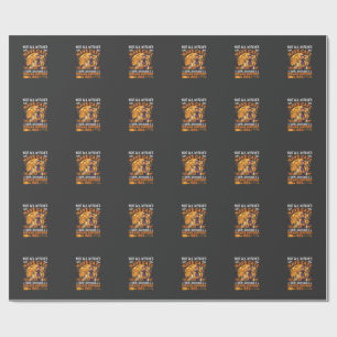 Lustiger Deutscher Schäferhund Halloween Hexe Hund Geschenkpapier