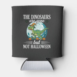 Lustiger Dinosaurier Halloween Hexe Grafik Dosenkühler