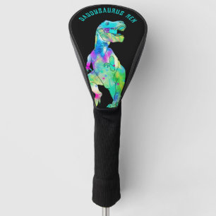 Lustiger Dinosaurier-Väter-Witz Golf Headcover