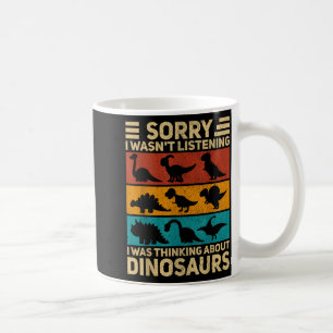 Lustiger Dinosaurier Vintage-Dinosaurier-Outfit Ar Kaffeetasse