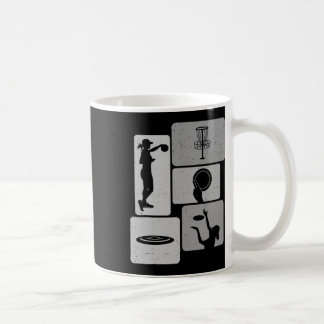 Lustiger Disc-Golf-Spieler Cooler Flying Disk Spor Kaffeetasse