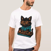 Lustiger DJ Black Cat