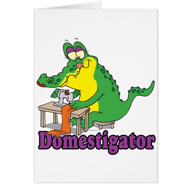 lustiger, domestizierter Alligator (Vorne)