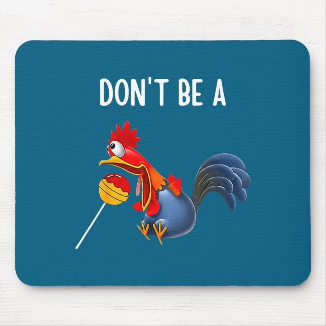 Lustiger Don' Sucker Lollipop Meme Mousepad (Vorne)