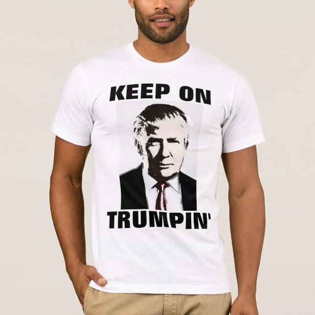 Lustiger DONALD TRUMP 2016 T - Shirts, BEHALTEN T-Shirt (Vorderseite)