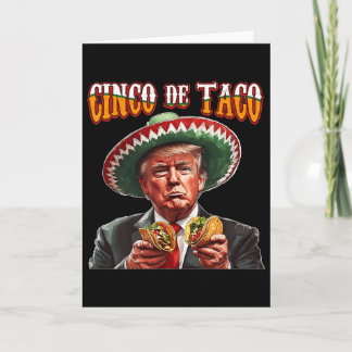 Lustiger Donald Trump Cinco De Mayo - Lustiger Tru Karte